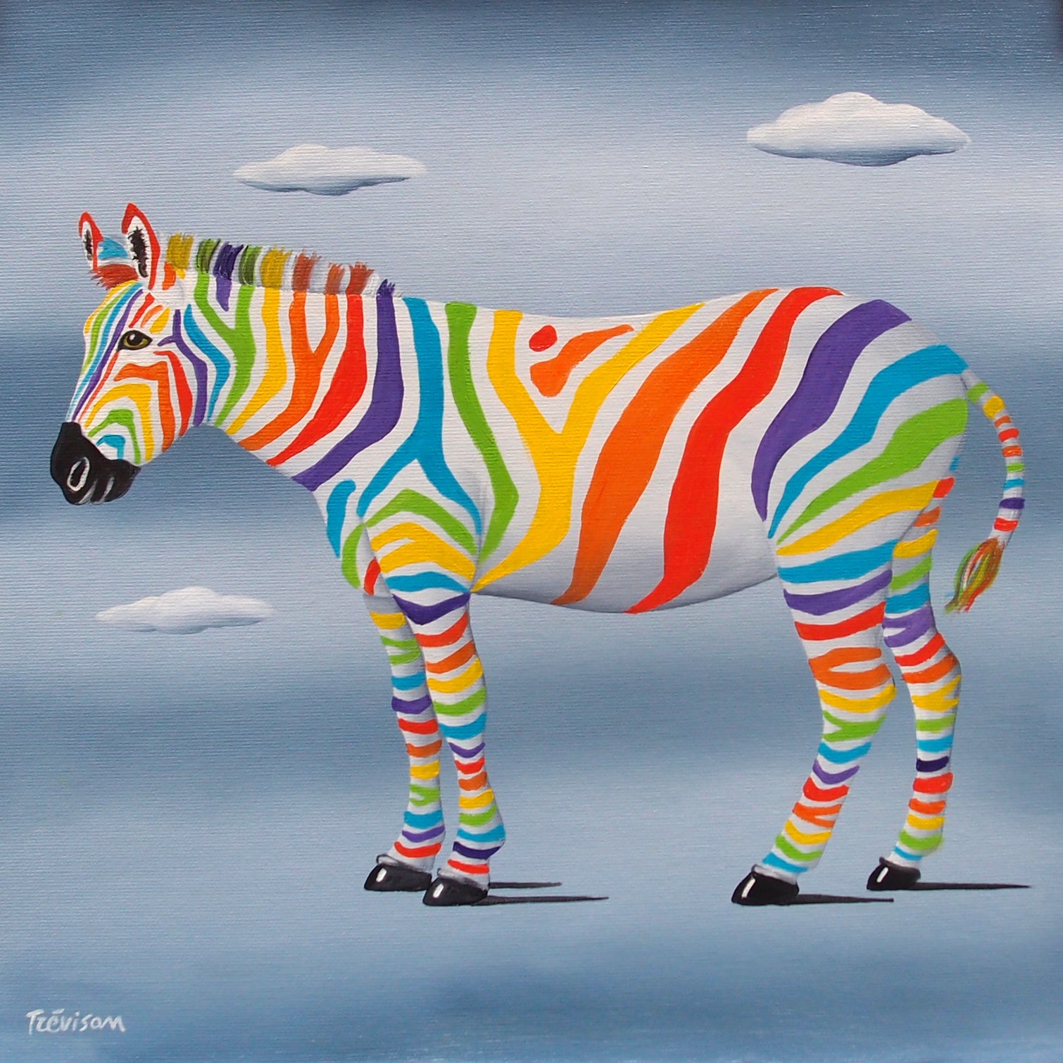 Trevisan Figurative Surreal Oil Painting | Morton Contemporary