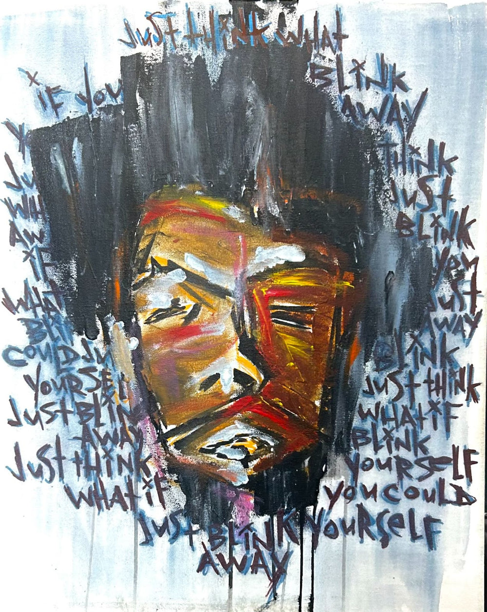 colorful pop expressionist prison basquiat