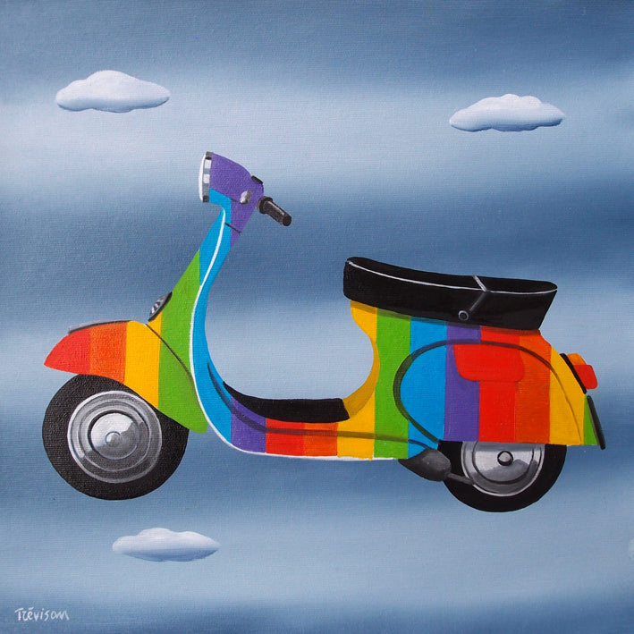 Trevisan Figurative Surreal Oil Painting | Morton Contemporary Gallery