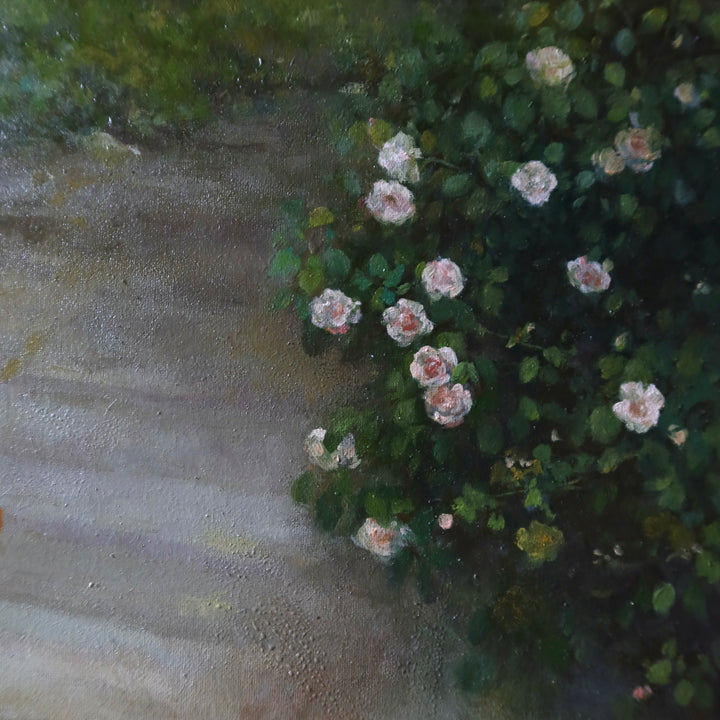 And the roses have bloomed...