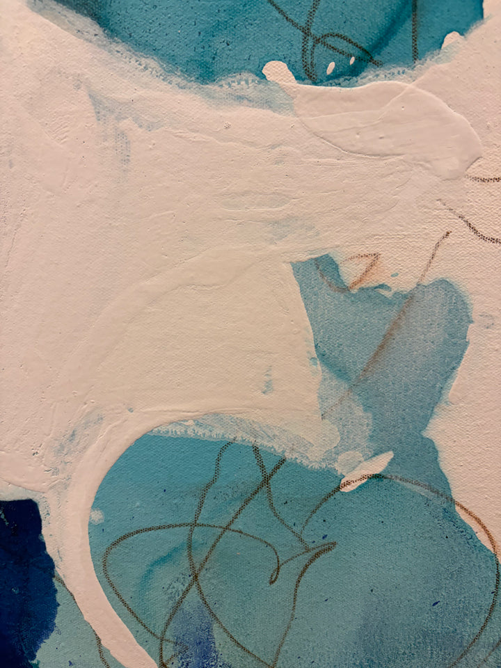Blue Beach Glass 1