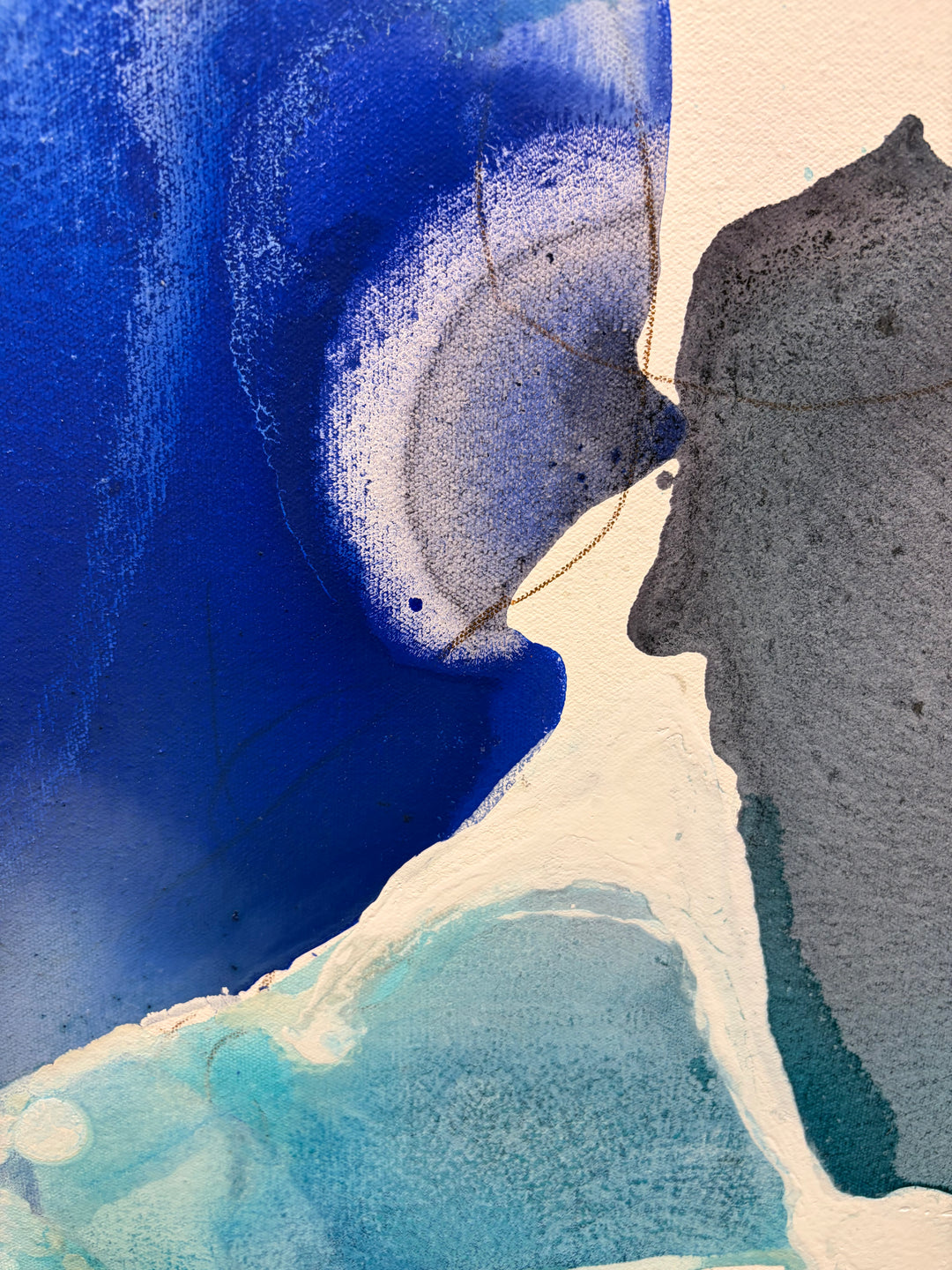 Blue Beach Glass 1