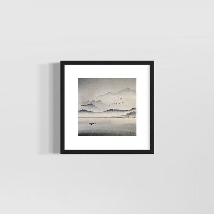 Lake and Mountain