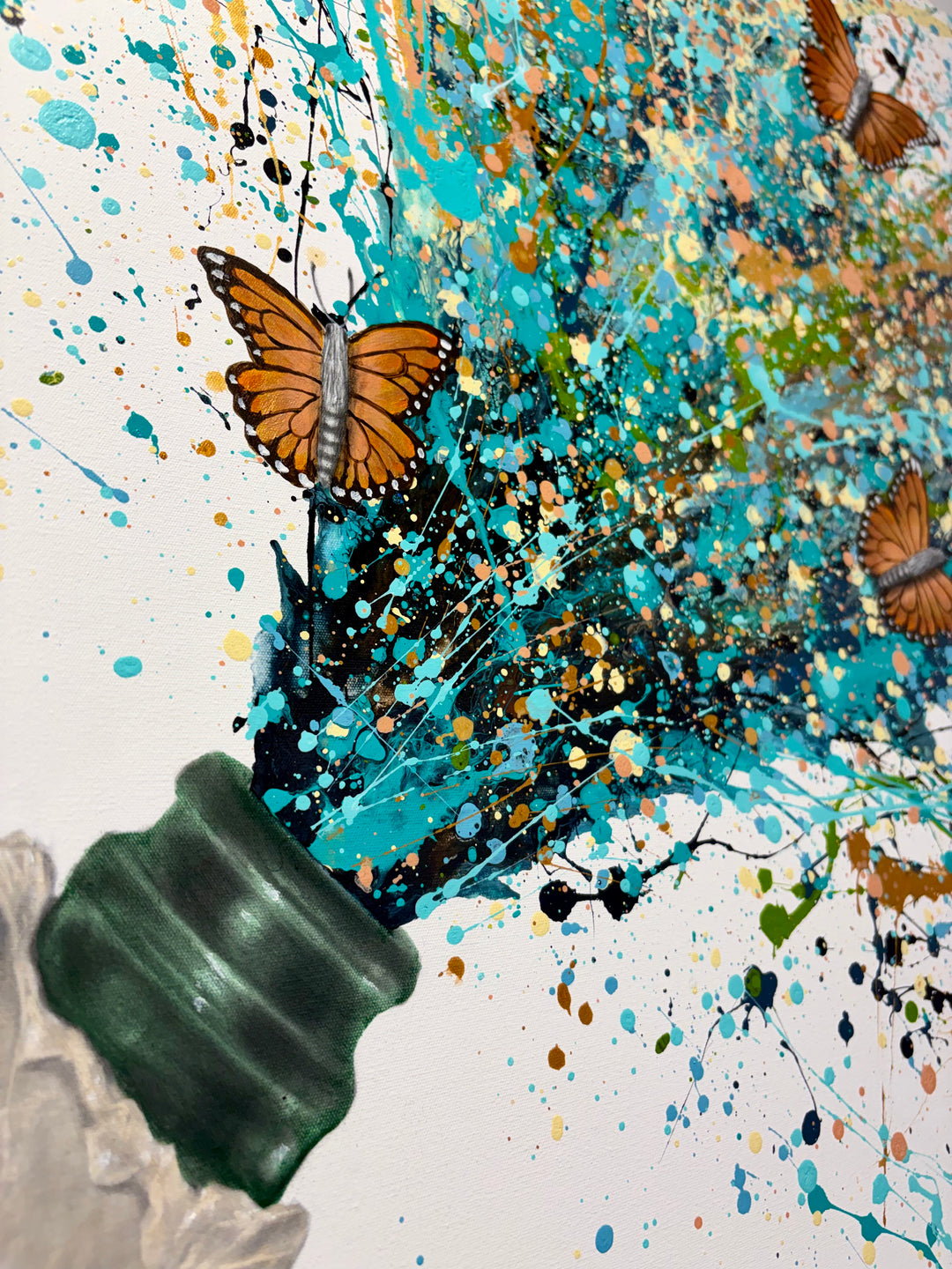 Nocturne Butterflies by artist Ashvin Harrison