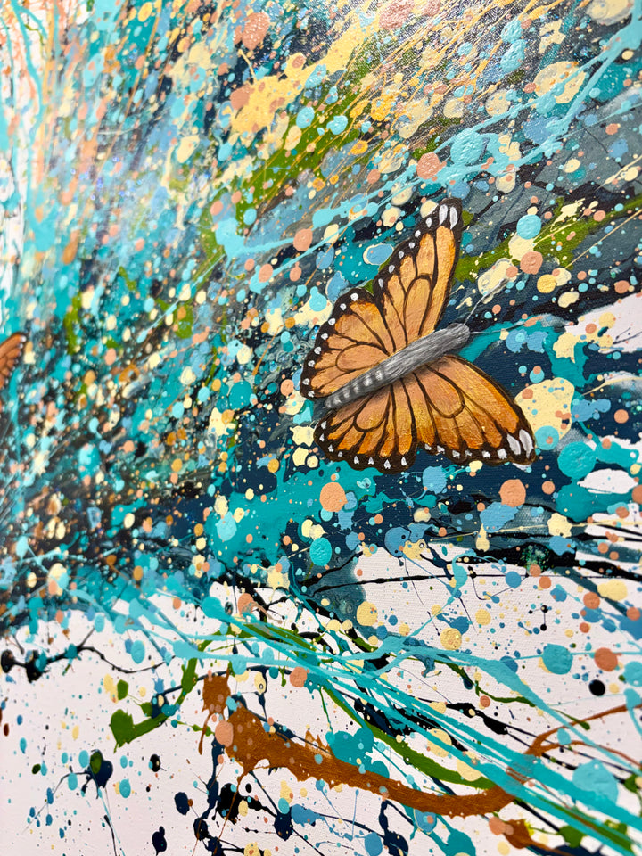 Nocturne Butterflies by artist Ashvin Harrison