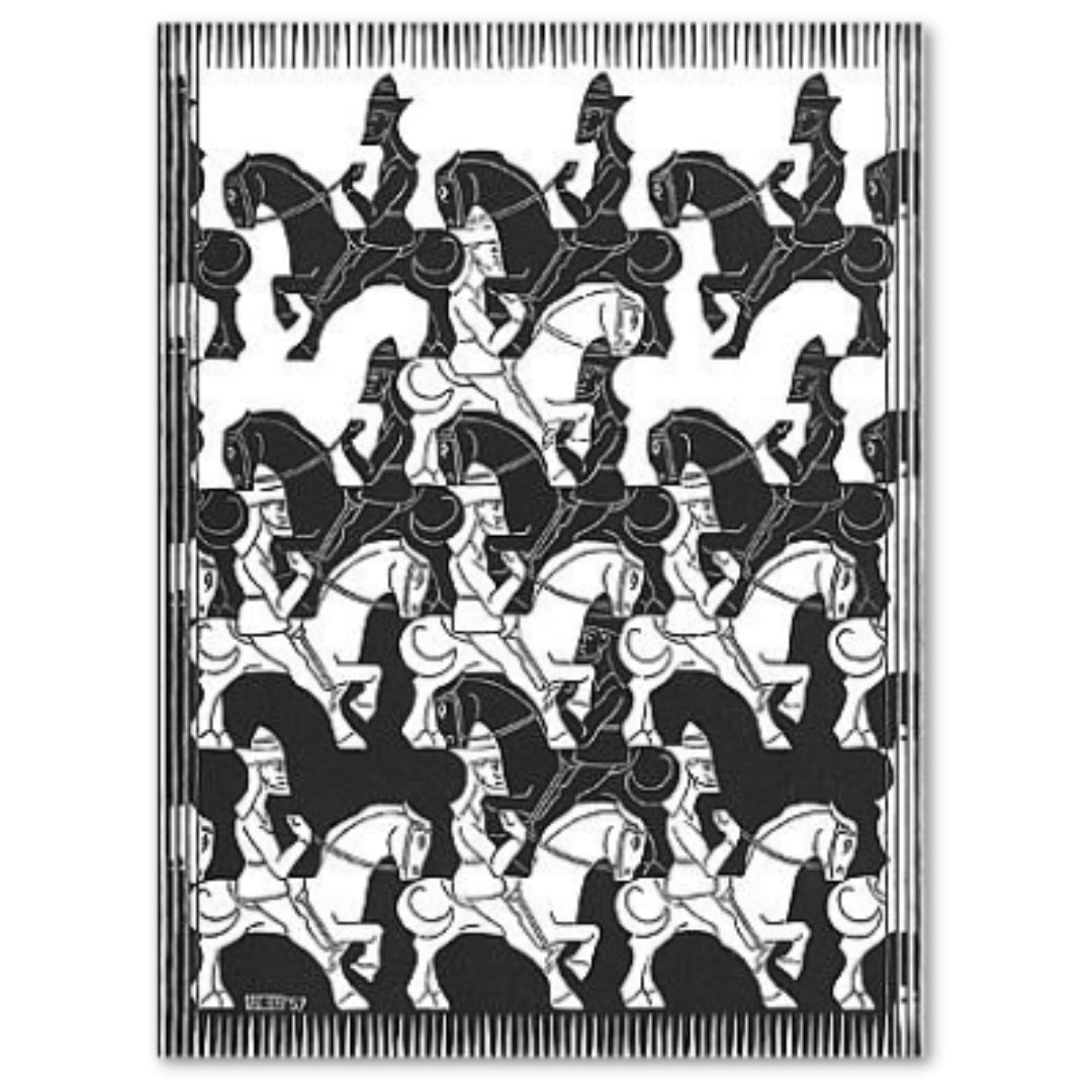 Regular Division of the Plane I Black Suite of 6 FULL SET