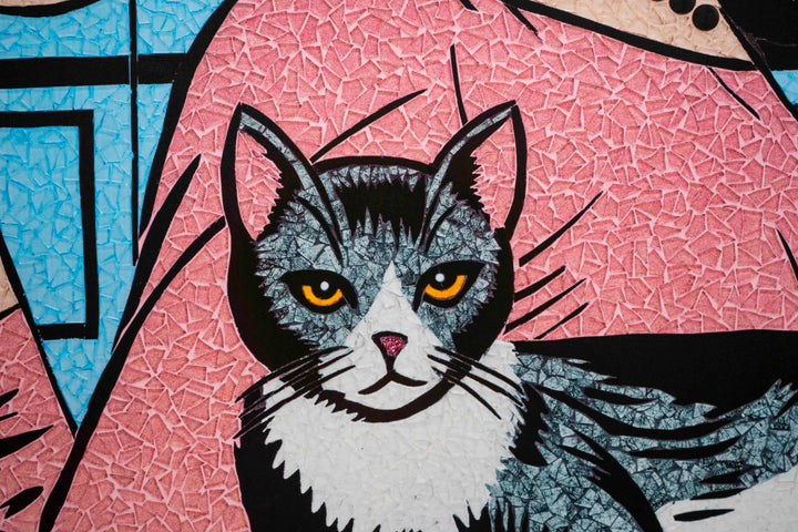 Pink Pussy Princess Limited Edition Hand Embellished Print
