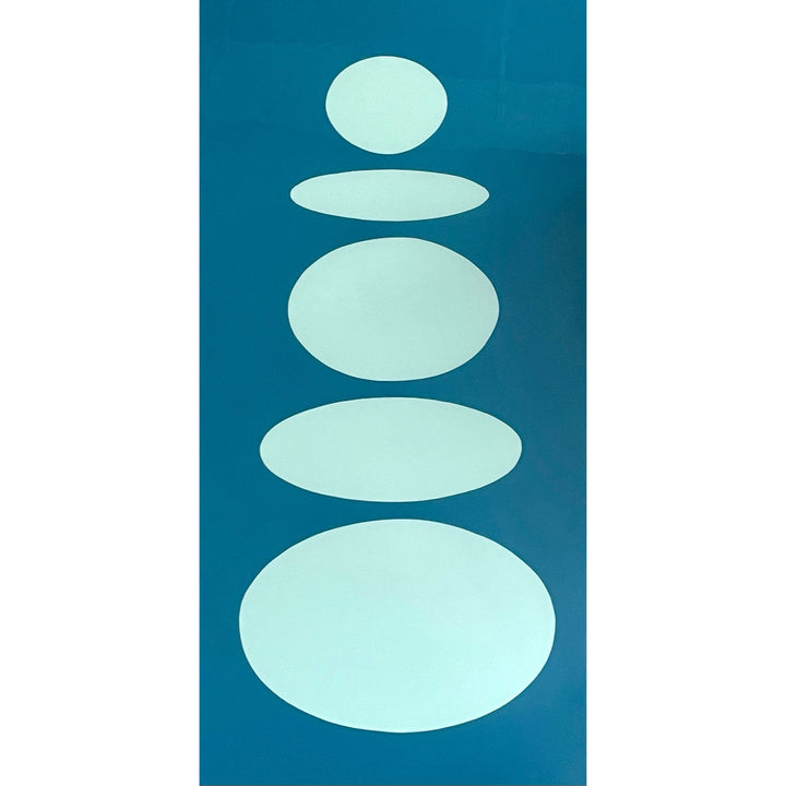 Floating Cairn in Blues