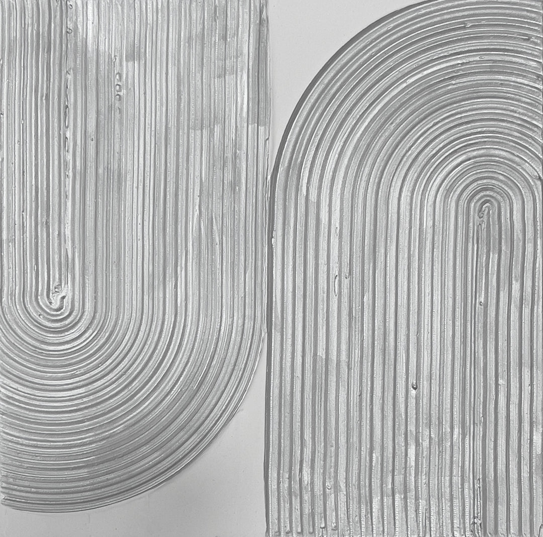 Reflective, Silver, Metallic, Mirror Image, Abstract