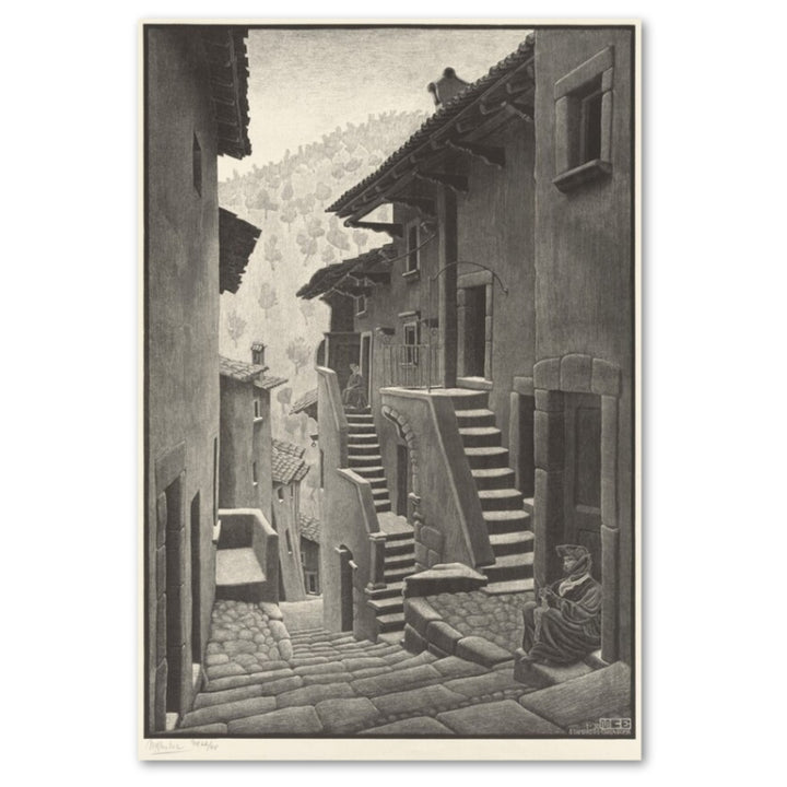 Street in Scano, Abruzzi 