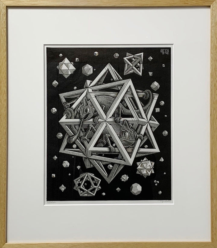 Stars Black and White 