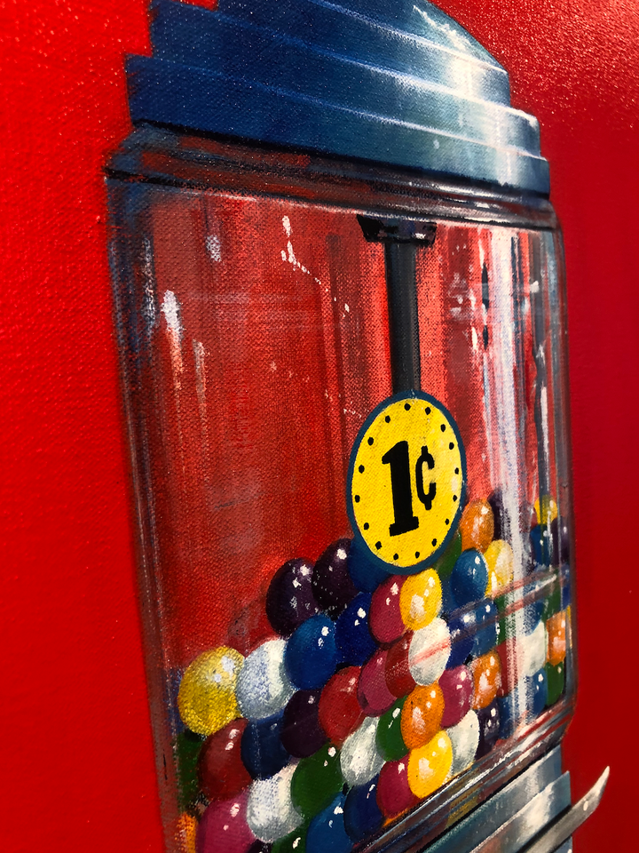 Blue One Cent