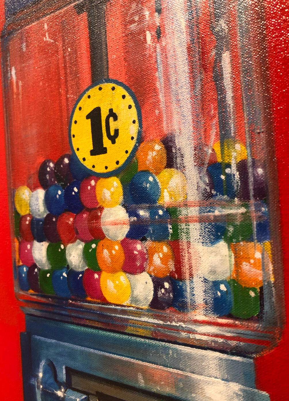 Blue One Cent